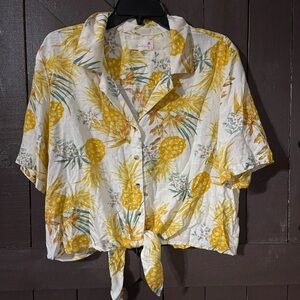 APRIL KISS - button up blouse